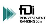 fDi Reinvestment ranking 2018 logo
