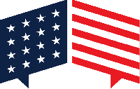 US Election badge